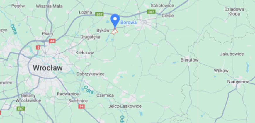 Działka na logistykę, Borowa, woj. dolnośląskie