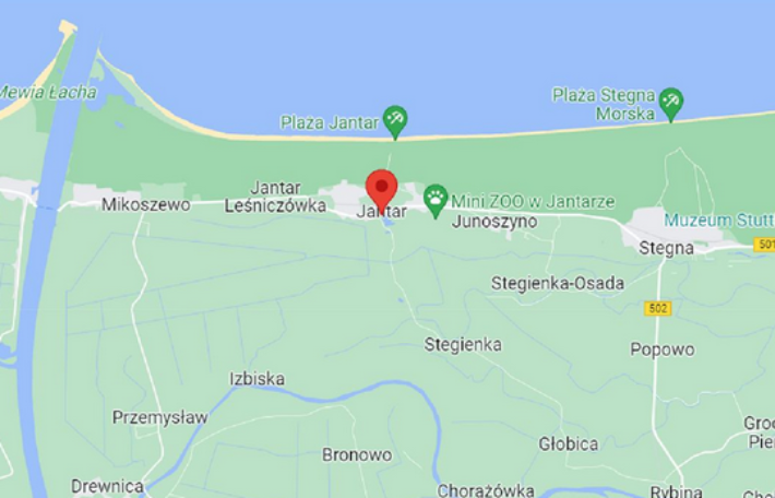 Działka z pensjonatem, Jantar, woj. pomorskie
