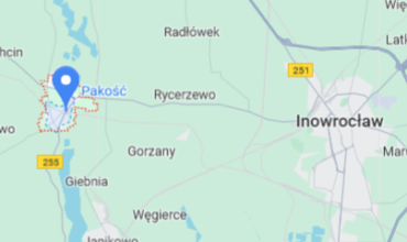 Działka na usługi, handel, Pakość, woj. kujawsko-pomorskie