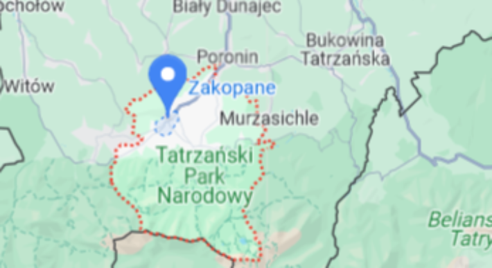 Pensjonat w Zakopanem, woj. małopolskie
