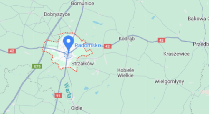 Logistyka w Radomsku, woj. łódzkie