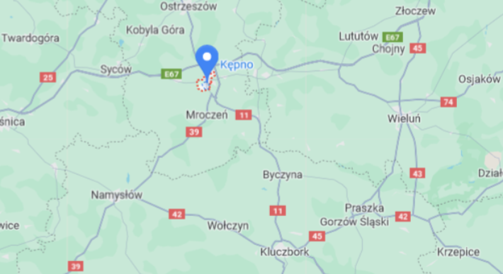 Działka na logistykę w Kępnie, woj. wielkopolskie