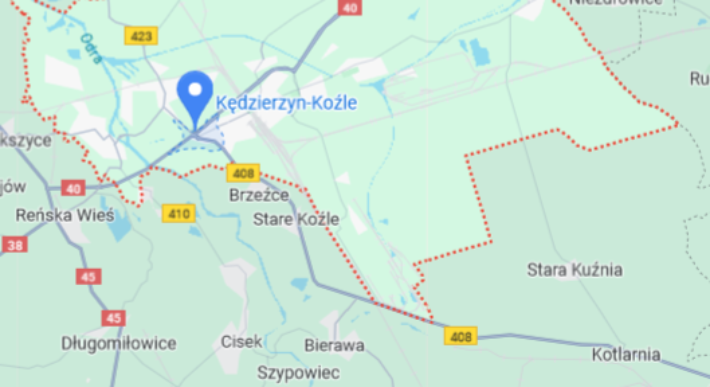 Działka koło Kędzierzyna-Koźle, woj. opolskie