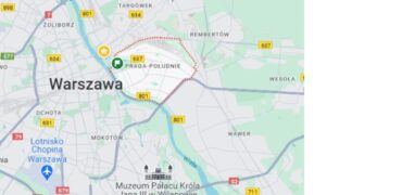 Duży grunt pod bud. wielorodzinne, Warszawa Praga Południe