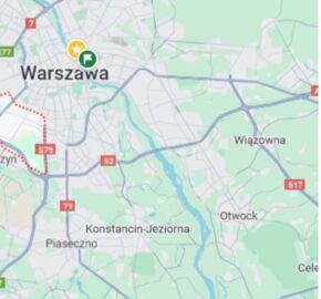 Grunt z pozwoleniem na budowę, Warszawa