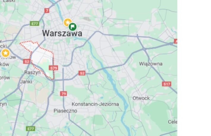 Grunt z pozwoleniem na budowę, Warszawa